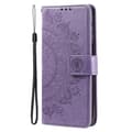 Pikkukuva 5 / 7: SKALO iPhone 15 Pro Mandala lompakkokotelo - Violetti