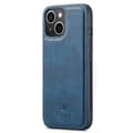 Pikkukuva 10 / 11: DG MING iPhone 15 2-in-1 magneetti lompakkokotelo - Sininen