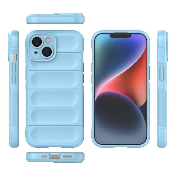 SKALO iPhone 15 Rugged Bumpers TPU-suojakuori