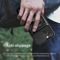 Pikkukuva 9 / 9: SKALO iPhone 15 Armor hybridi metallirengas kameran liukusäädin - - Musta