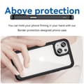 Pikkukuva 3 / 8: SKALO iPhone 15 Läpinäkyvä TPU suojakuori - Musta