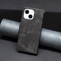 Pikkukuva 5 / 7: SKALO iPhone 15 Lompakkokotelo PU-nahkaa - Musta