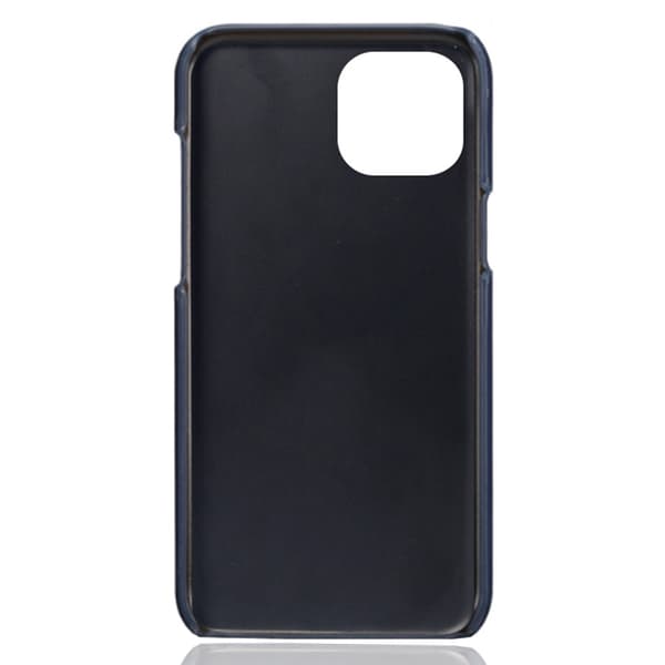 SKALO iPhone 15 PU-nahkainen Korttikotelo - Sininen