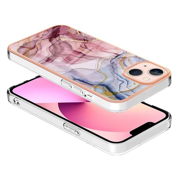 SKALO iPhone 15 Marmori TPU kuori - #1