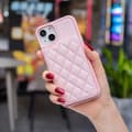 Pikkukuva 7 / 8: SKALO iPhone 15 Tikattu Suojakuori Lompakolla - Pinkki