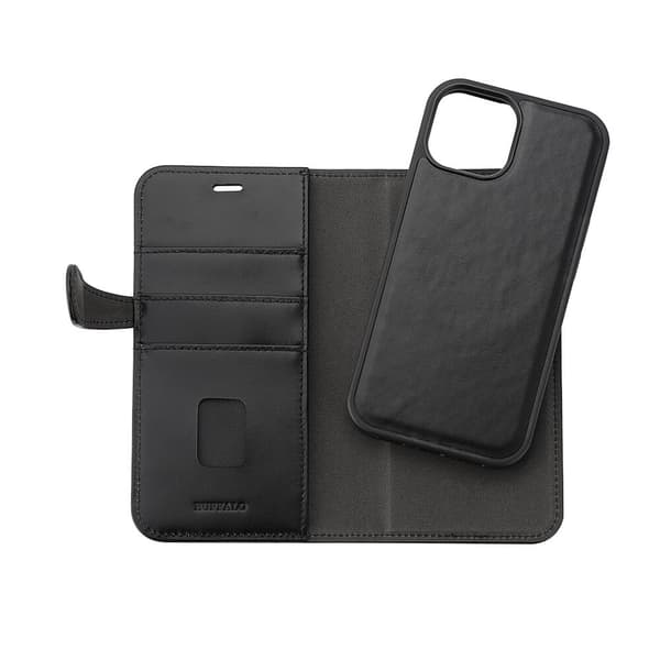Matkapuhelinkotelo 2-in-1 3 Card MagSeries Black - iPhone 15