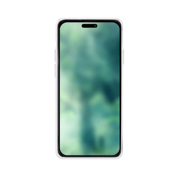 XQISIT iPhone 15 Kuori Flex Case Läpinäkyvä Kirkas