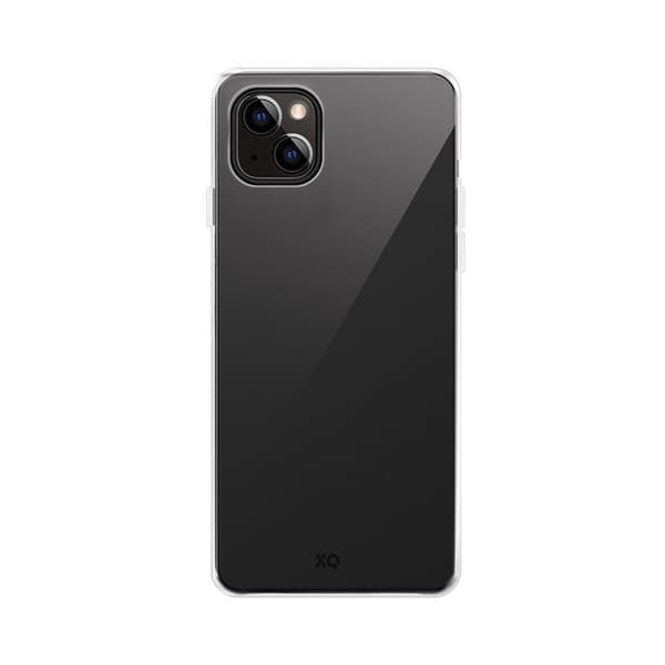 XQISIT iPhone 15 Kuori Flex Case Läpinäkyvä Kirkas