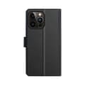 Miniatyrbild 4 av 5: XQISIT iPhone 15 Pro Max Fodral Slim Wallet Selection Svart