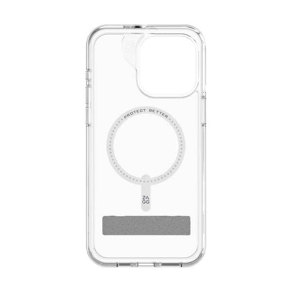 ZAGG iPhone 15 Pro Max Deksel Crystal Palace Snap Kickstand Clear
