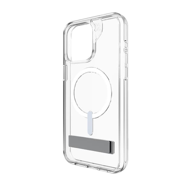 ZAGG iPhone 15 Pro Max Deksel Crystal Palace Snap Kickstand Clear
