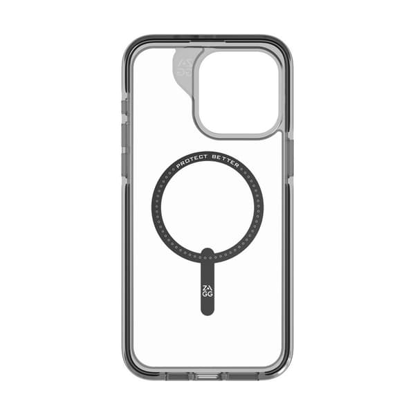 ZAGG iPhone 15 Pro Max Kuori Santa Cruz Snap Musta
