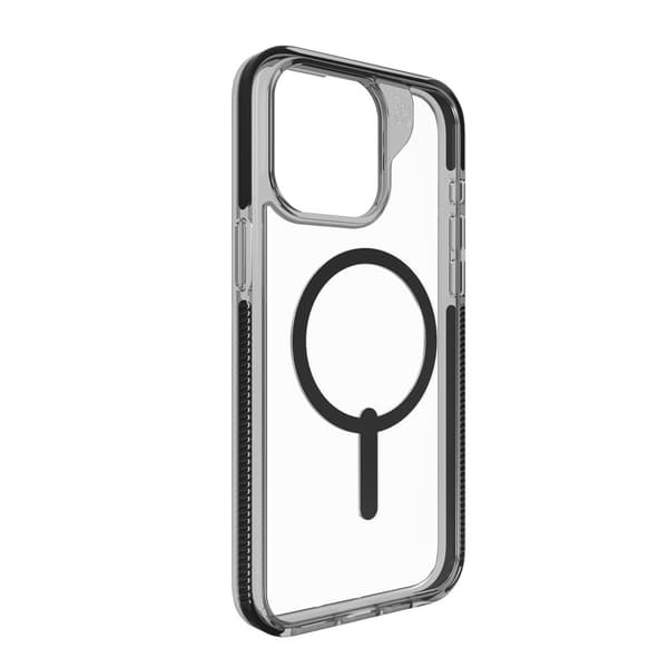 ZAGG iPhone 15 Pro Max Kuori Santa Cruz Snap Musta