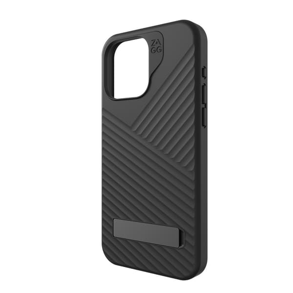 ZAGG iPhone 15 Pro Max Kuori Denali Snap Kickstand Musta