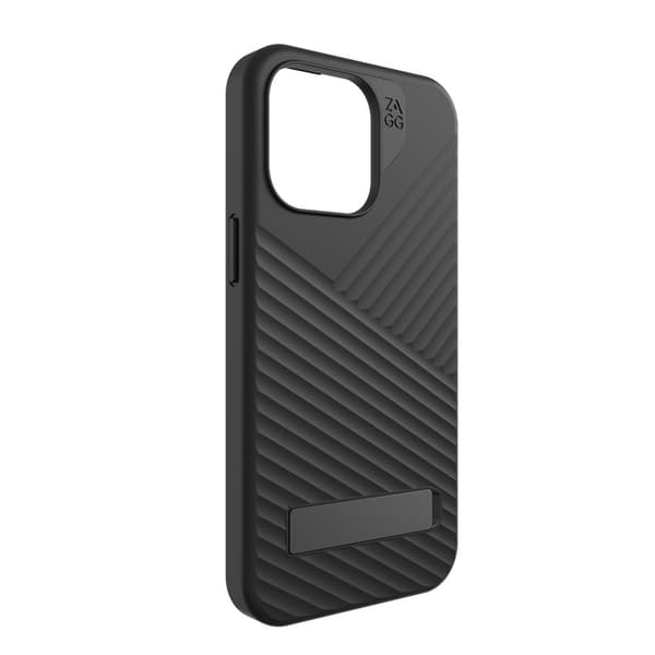 ZAGG iPhone 15 Pro Max Kuori Denali Snap Kickstand Musta
