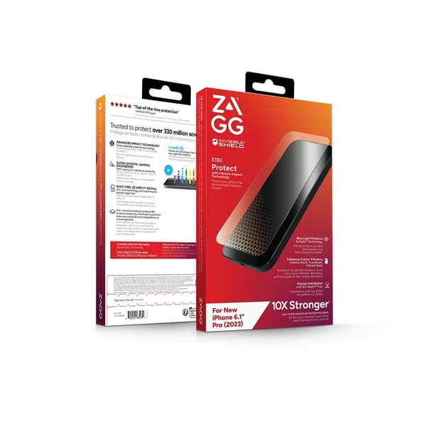 ZAGG InvisibleShield iPhone 15 Pro Skjermbeskytter Glass XTR3