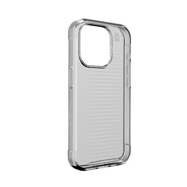ZAGG iPhone 15 Pro Skal Luxe Transparent Klar