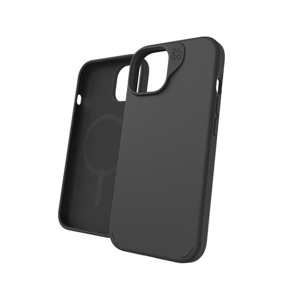 ZAGG iPhone 13/iPhone 14/iPhone 15 Kuori Manhattan Snap Musta