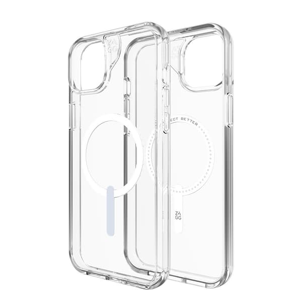 ZAGG iPhone 14 Plus/iPhone 15 Plus Kuori Crystal Palace Snap Clear