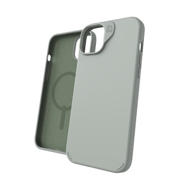 ZAGG iPhone 14 Plus/iPhone 15 Plus Kuori Manhattan Snap Sage