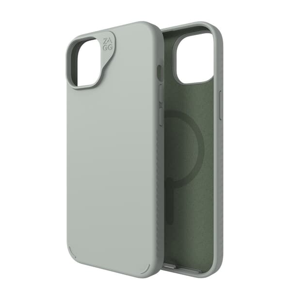 ZAGG iPhone 14 Plus/iPhone 15 Plus Kuori Manhattan Snap Sage