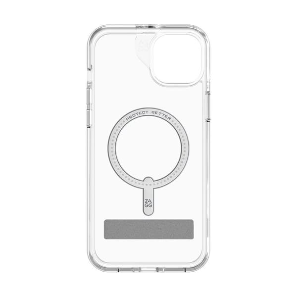 ZAGG iPhone 14 Plus/iPhone 15 Plus Kuori Crystal Palace Snap Kickstand Clear