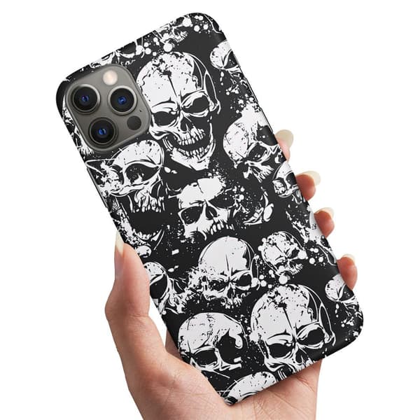 iPhone 12/12 Pro - Deksel/Mobildeksel Skulls