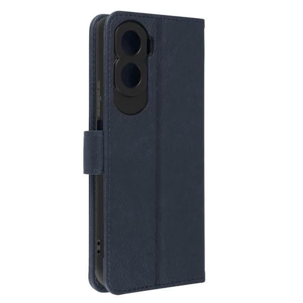 Fodral för Honor 90 Lite - AVIZAR - Chesterfield - Plånbok - Videosupport - Midnight Blue