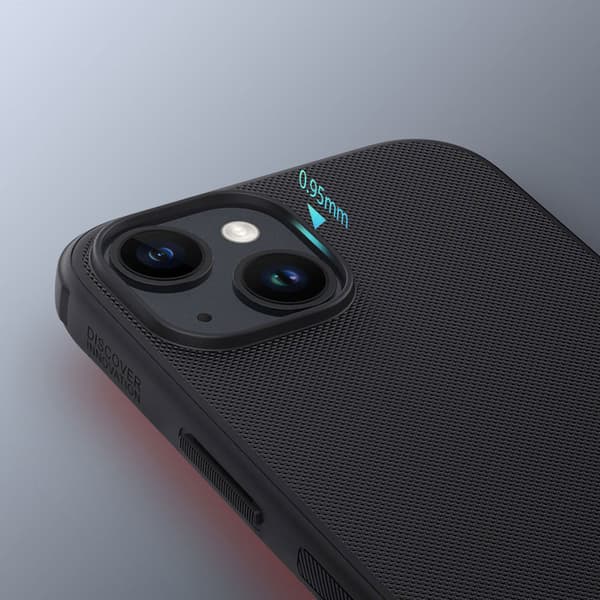 Nillkin Super Frosted Shield Pro Case till iPhone 15 Plus - Svart
