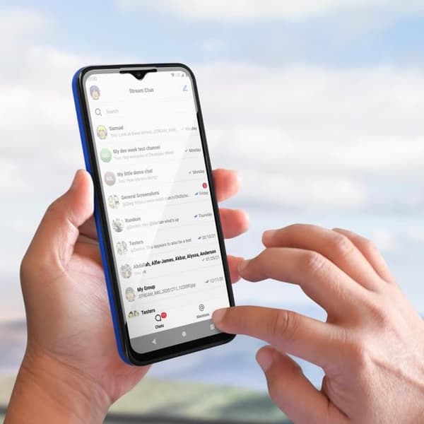 Helfodral till Samsung Galaxy A23 - AVIZAR - Mjuk - Syntet - Matt - Blandad - blå