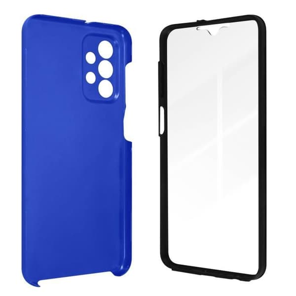 Helfodral till Samsung Galaxy A23 - AVIZAR - Mjuk - Syntet - Matt - Blandad - blå