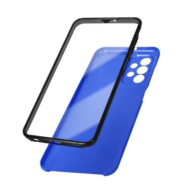 Helfodral till Samsung Galaxy A23 - AVIZAR - Mjuk - Syntet - Matt - Blandad - blå