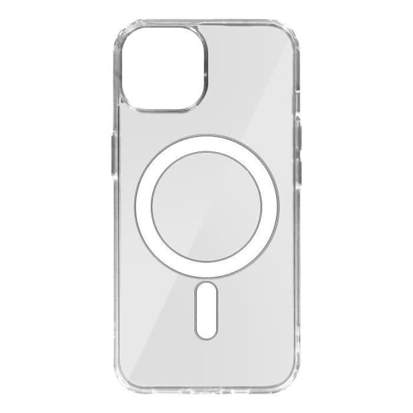 Skal till iPhone 12 och 12 Pro - AVIZAR - Magnetisk cirkel - Styv Transparent