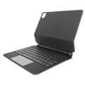Miniatyrbild 1 av 4: Svart QWERTY Bluetooth-tangentbordsfodral för iPad 10.9 (2022) - AVIZAR - Magnetstöd