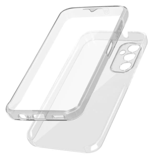 360° fodral kompatibelt med Samsung Galaxy A14 4G, 5G Transparent fodral