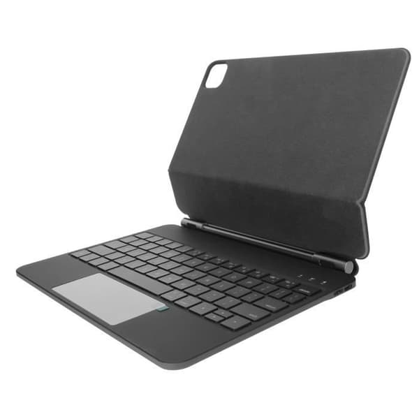 Svart QWERTY Bluetooth-tangentbordsfodral för iPad Air 5 (2022) och iPad Air 4 (2020)