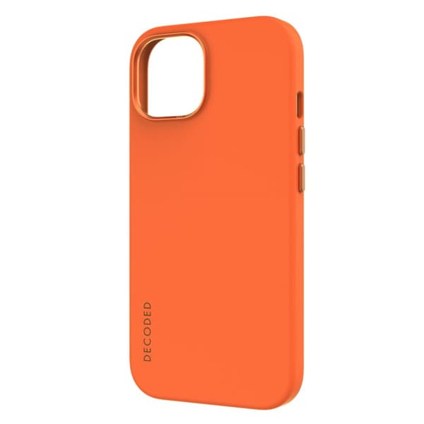 Decoded iPhone 15 Kuori Silicone Backcover Apricot