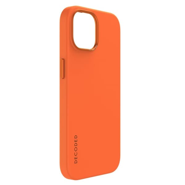 Decoded iPhone 15 Kuori Silicone Backcover Apricot
