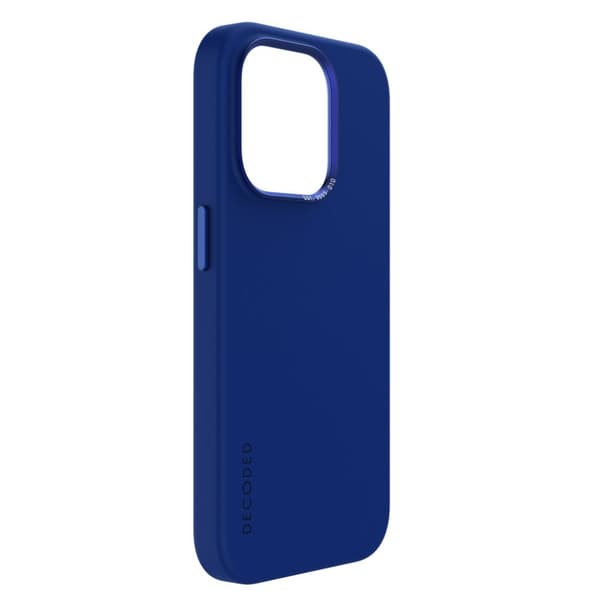 Decoded iPhone 15 Pro Skal Silicone Backcover Galactic Blue