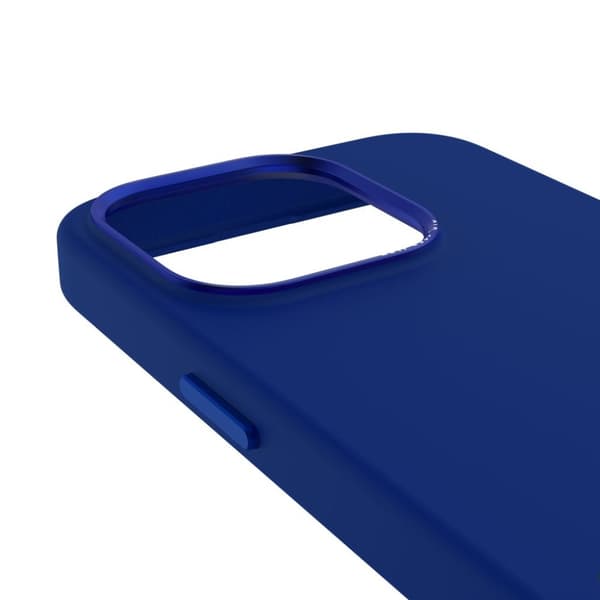 Decoded iPhone 15 Pro Skal Silicone Backcover Galactic Blue