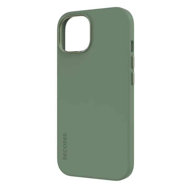 Decoded iPhone 15 Pro Max Skal Silicone Backcover Sage Leaf Green