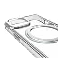 Pikkukuva 6 / 7: Decoded iPhone 15 Kuori Recycled Plastic Transparant Loop Stand Back Cover Kirkas