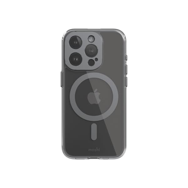 Moshi iPhone 15 Pro Kuori iGlaze MagSafe Meteorite Gray