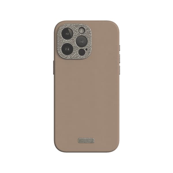 Moshi iPhone 15 Pro Max Skal Napa MagSafe Woodsmoke Brown