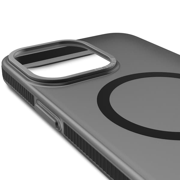Decoded iPhone 15 Pro Max Kuori Recycled Plastic Clear Case Läpinäkyvä Musta