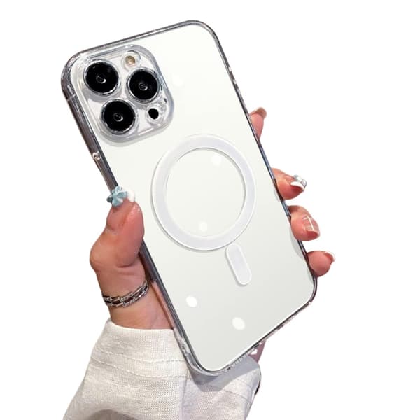 INF TPU värikäs lasi magneettinen puhelinkuori kulutusta kestävä iskunkestävä iPhone 15 Pro