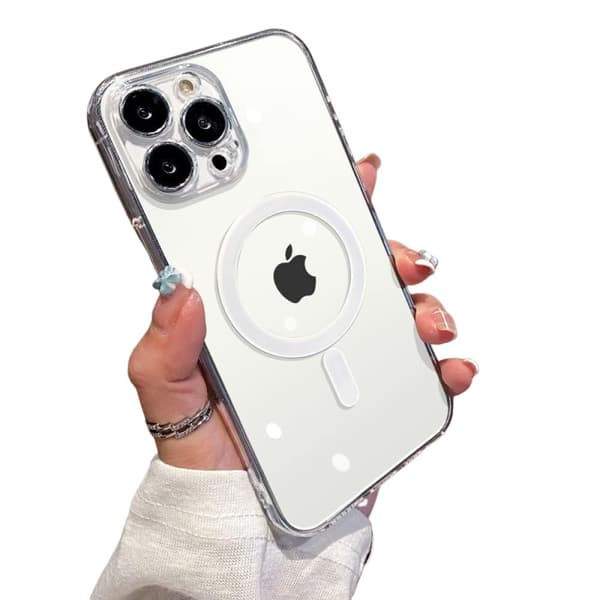 INF TPU värikäs lasi magneettinen puhelinkuori kulutusta kestävä iskunkestävä iPhone 15 Pro