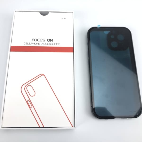 Dobbeltsidet spænde anti-kiggeri telefon cover magnetisk varmeafledning til iPhone iPhone 15