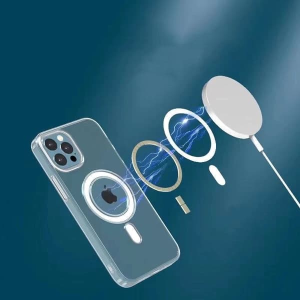 Magnetisk beskyttelsesveske støtter MagSafe iPhone15 Pro Max