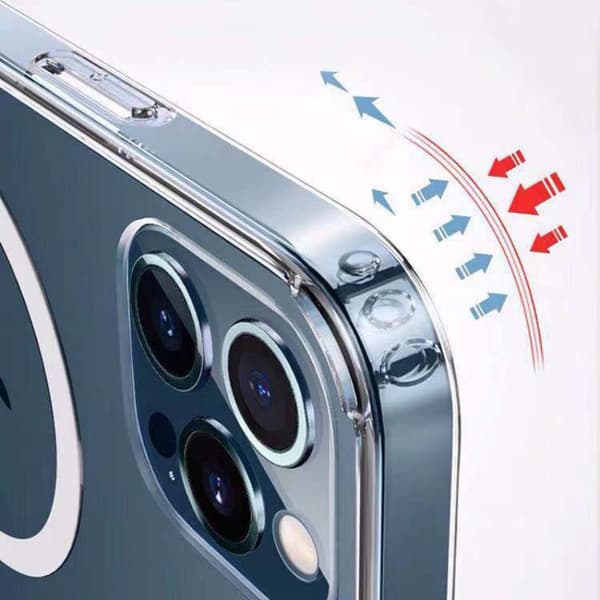 Magnetisk beskyttelsesveske støtter MagSafe iPhone15 Pro Max